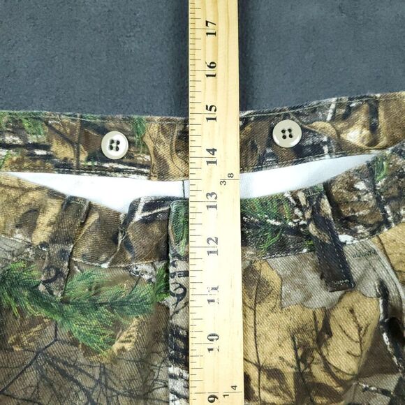 Wrangler ProGear Pants Mens 36x30 Brown Camo Realtree Nylon Reinforced Hunting - Picture 12 of 15